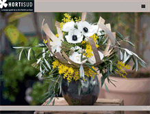 Tablet Screenshot of hortisud.fr